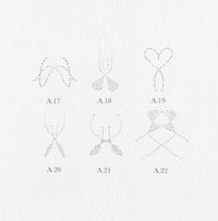 a series of drawings showing the different types of piercings